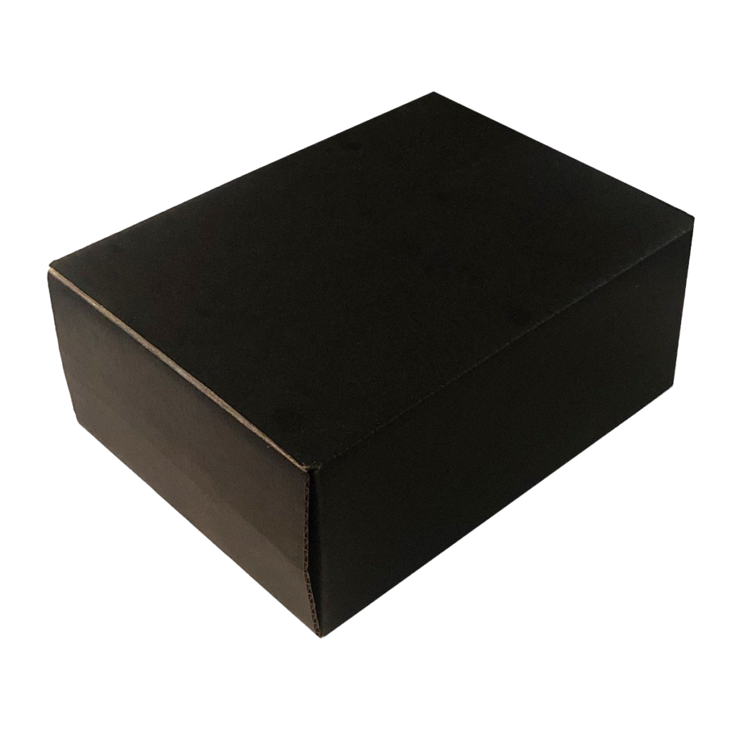Caja dfx negra 11 5 x 15 x 6 5 van envases